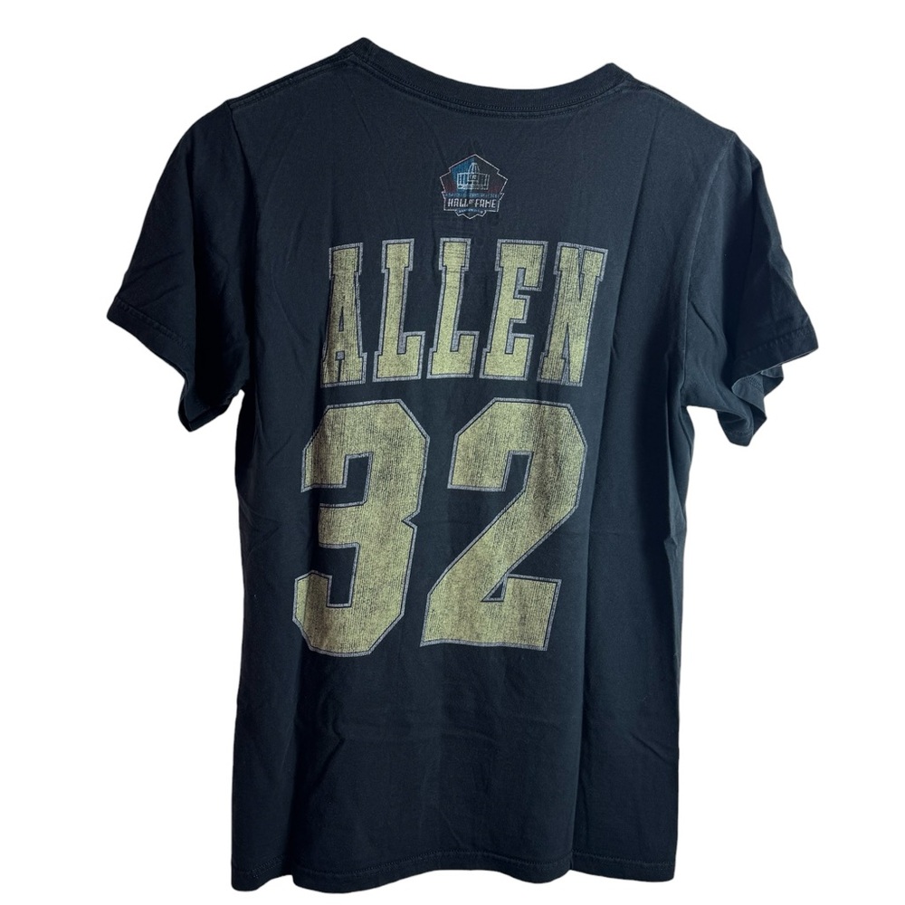 Vintage Oakland Raiders 34 Marcus Allen T Shirt  Hall Of Fame Tee Small s